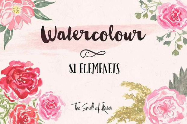 watercolor flower brushes