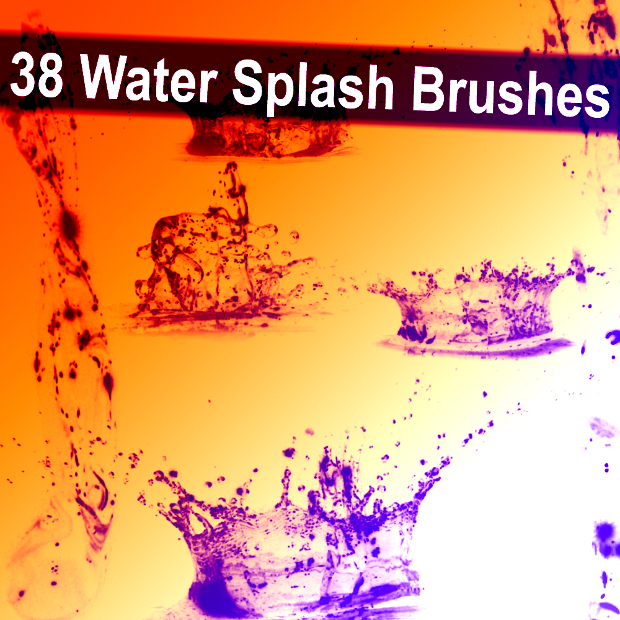 water splash brushes