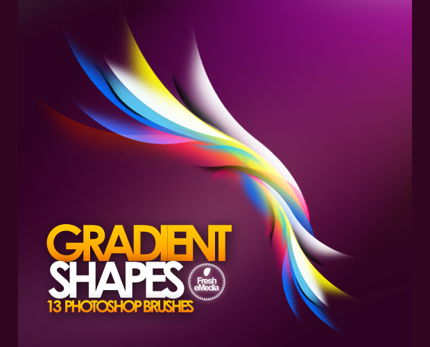 gradient shape brushes 