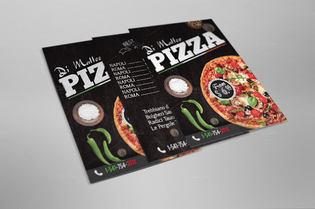 Italian PSD Pizza Flyer