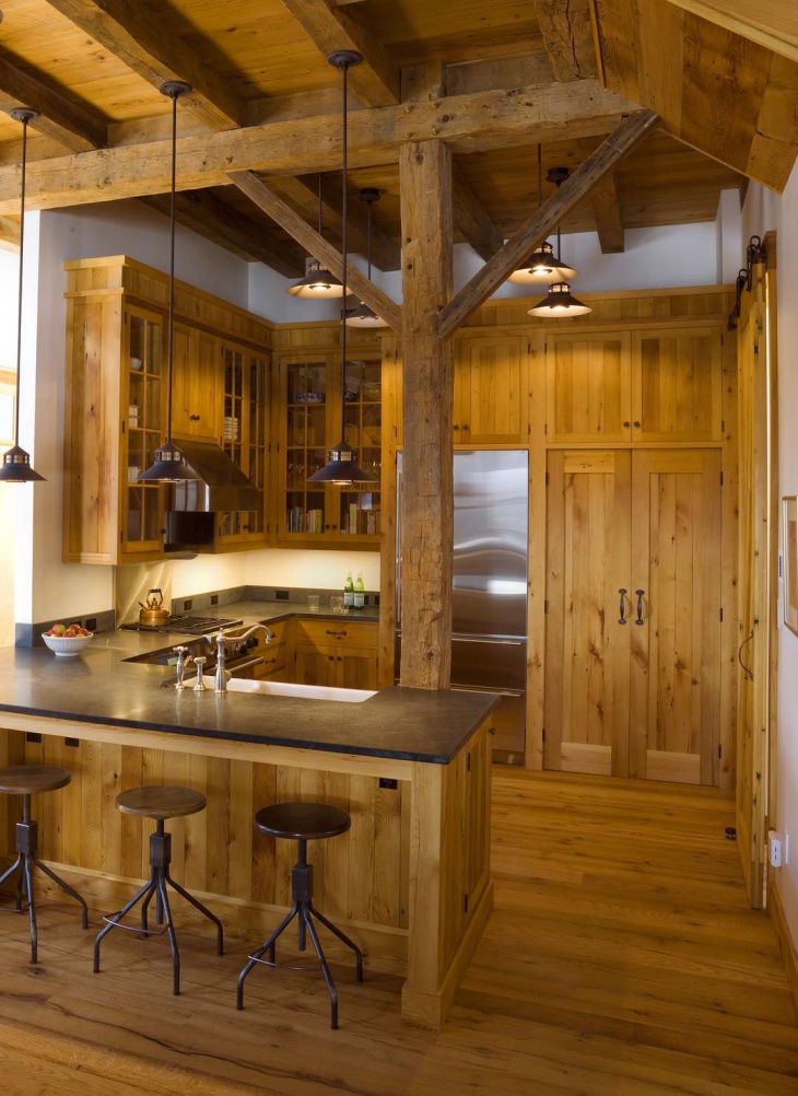Rckd27 Ideas Here Rustic Cabin Kitchen Designs Collection 5316