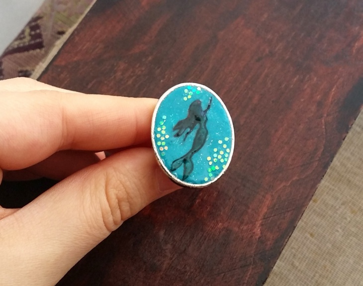 mermaid swim ring