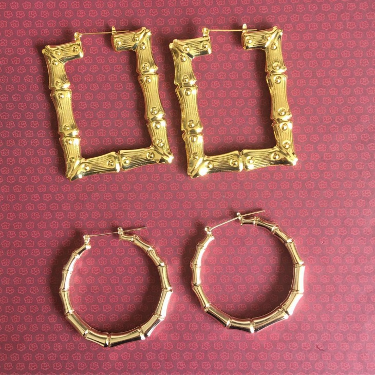 golden bamboo jewelry design