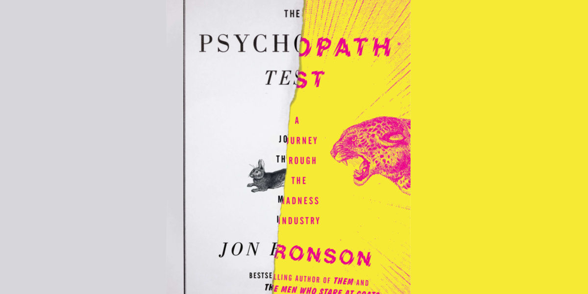 the psychopath test by jon ronson