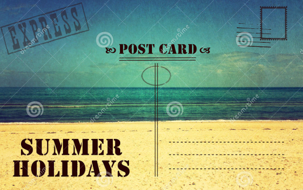Summer Holiday Postcard