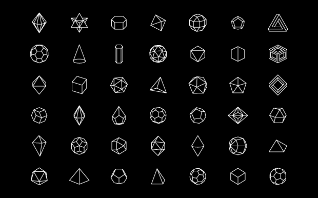 3d geometric shapes