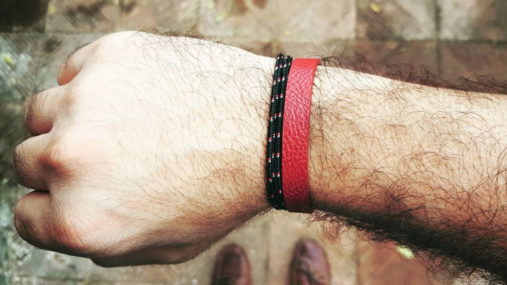 handmade leather bracelet design