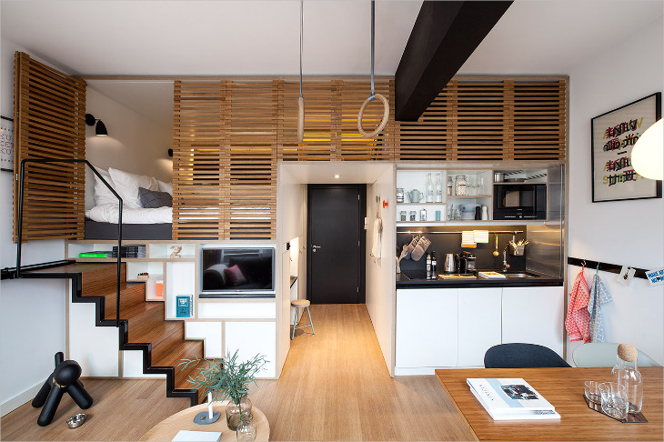 loft apartment interior design