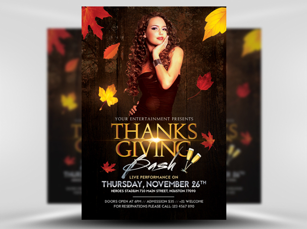 Thanksgiving Club Flyer