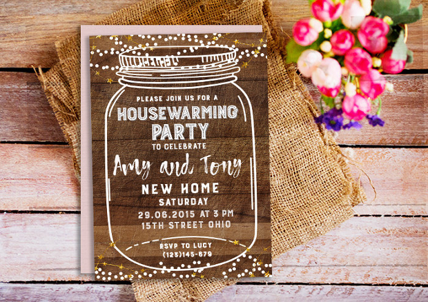 Printable Housewarming Party Invitation