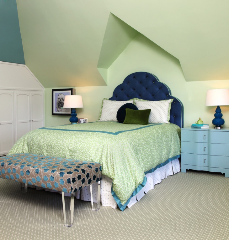 18 Basement Bedroom Designs Ideas, Light Blue Bedroom Furniture