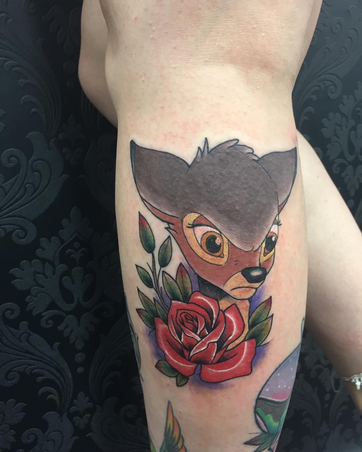 disney bambi tattoo idea