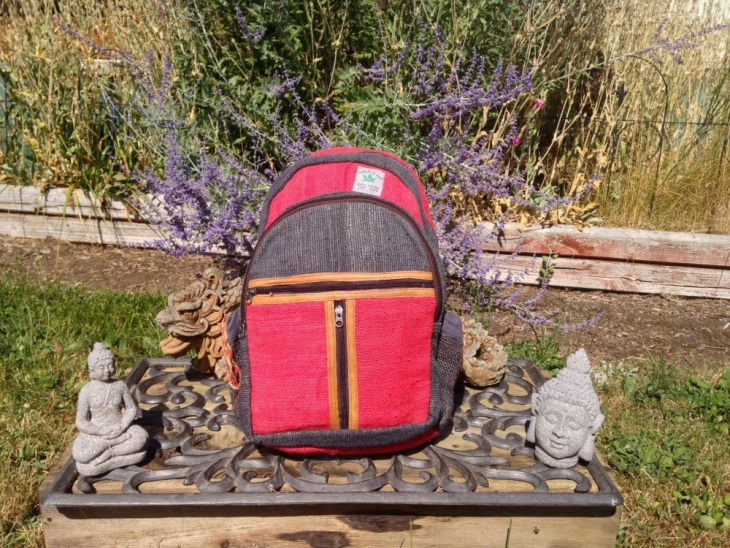 hemp hipster backpack