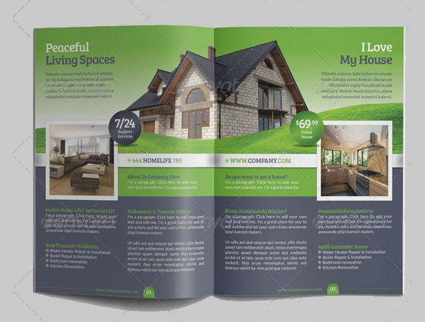 commercial real estate brochure design