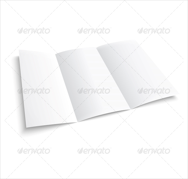 Blank Tri Fold Brochure
