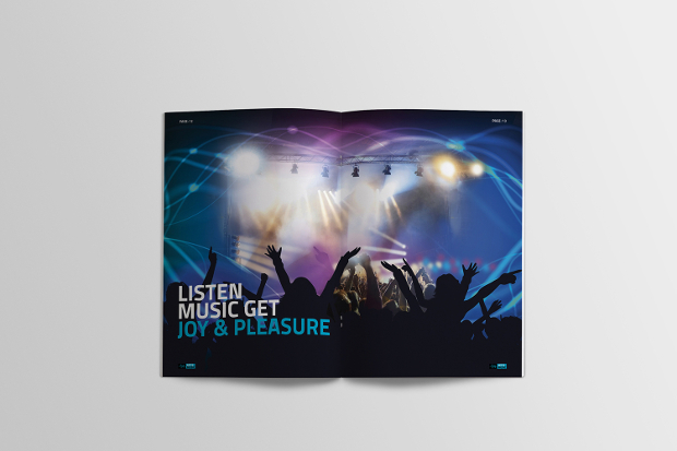 music festival brochure design