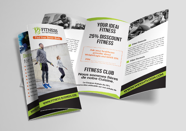 Fitness Tri Fold Brochure