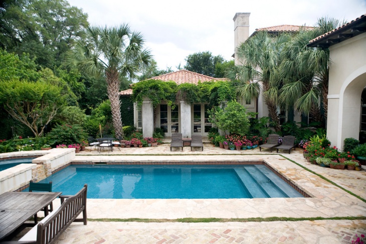 outdoor luxury pool design