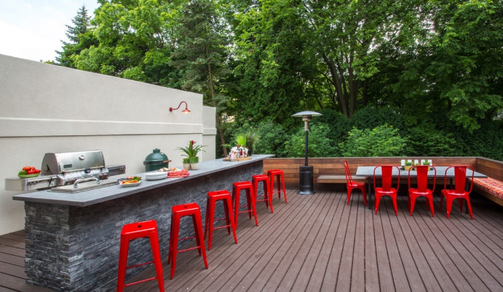modern outdoor kitchen design