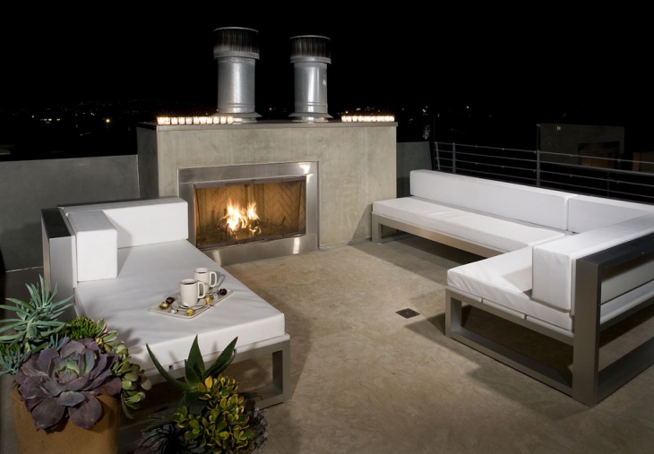 modern rooftop deck design