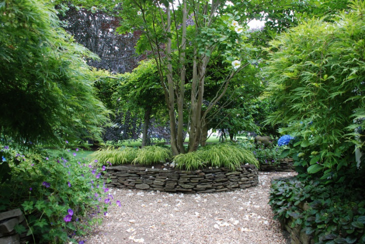 zen rock garden design