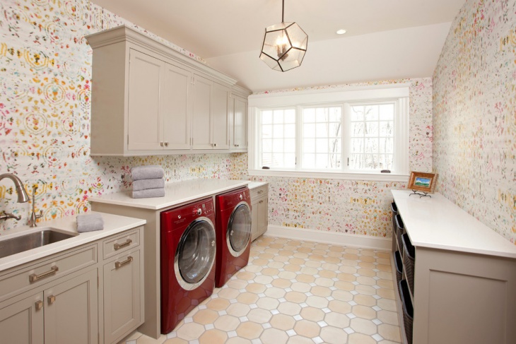 traditional laundry room design 