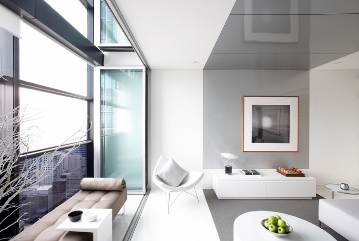 contemporary apartment living room design
