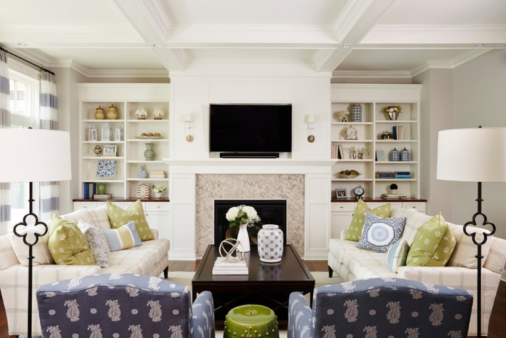 traditional formal living room design