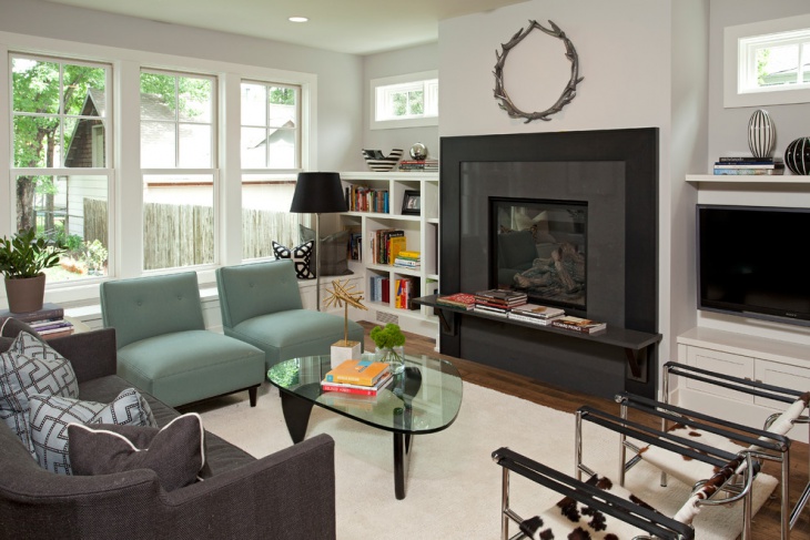 classic contemporary living room design