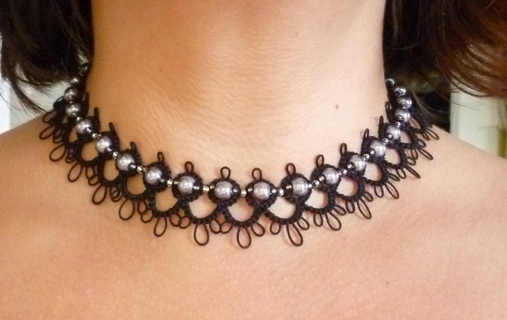 lace choker necklace design