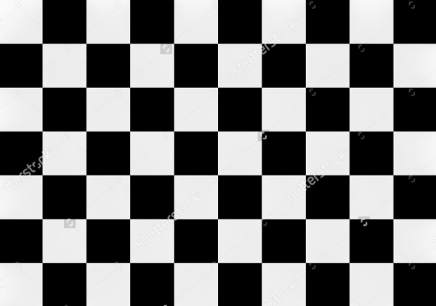 black and white square pattern design