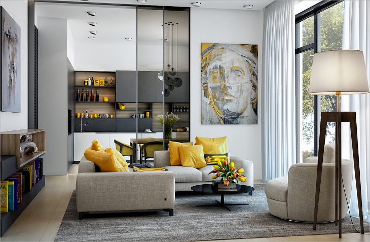 small luxury living room design2