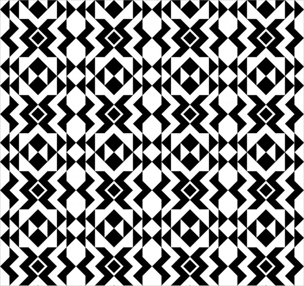 22monochrome geometric pattern