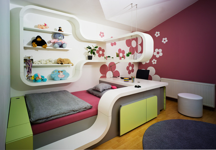 minimalist kids bedroom design 