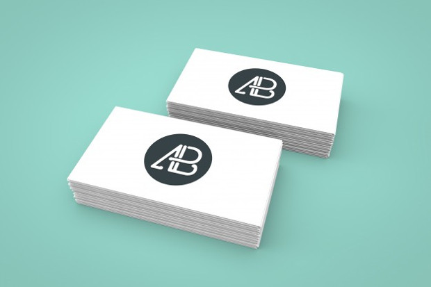 Colorful Business Card Mockup