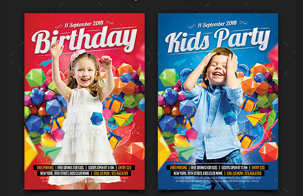 Kids Party Flyer