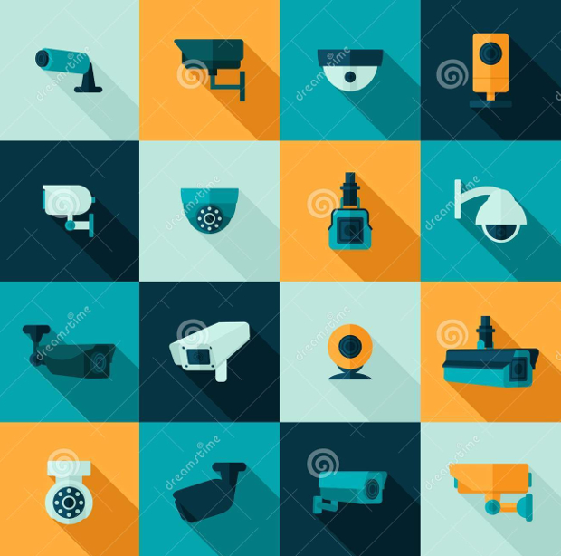 security camera icons