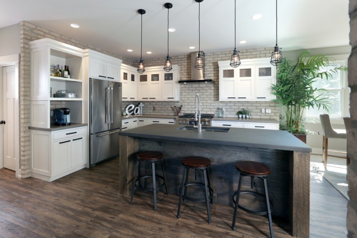 modern industrial kitchen interior design