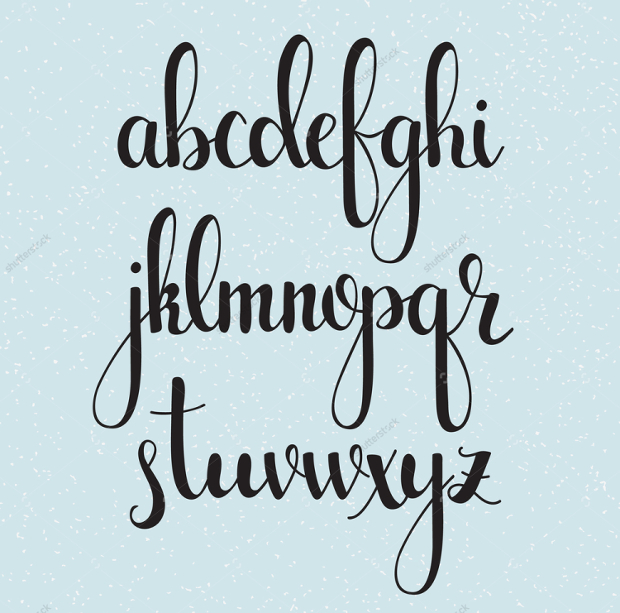cursive calligraphy fonts