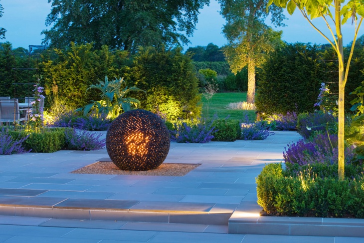 outdoor garden lighting design