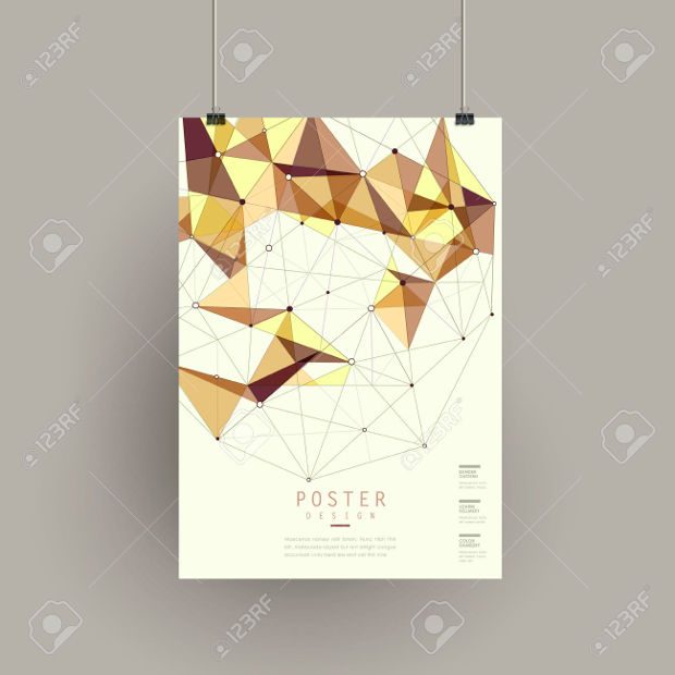 Minimal Geometric Poster Design