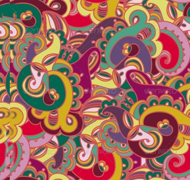 seamless paisley pattern
