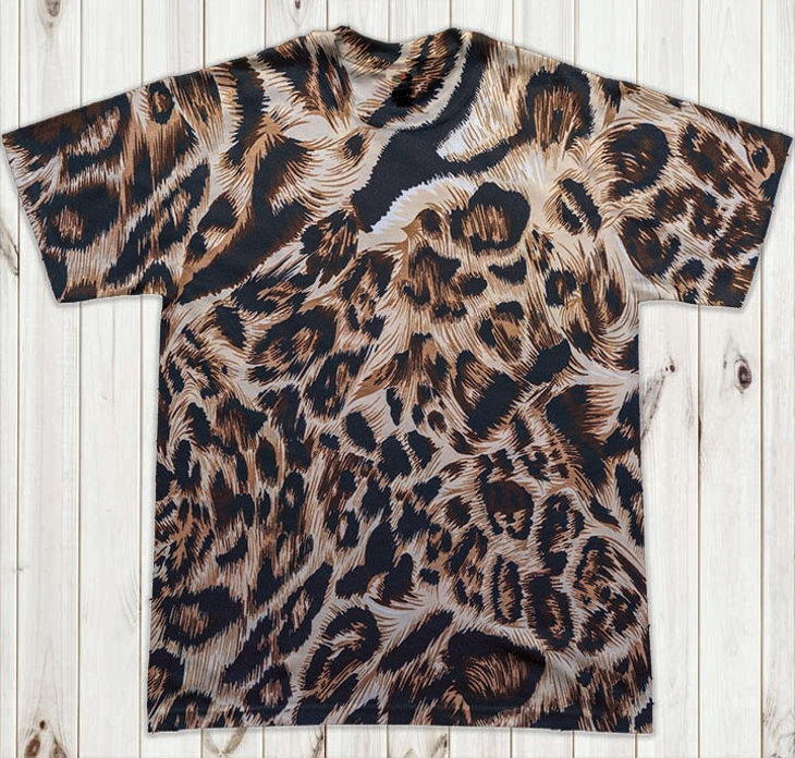 T shirt design animal print zaful