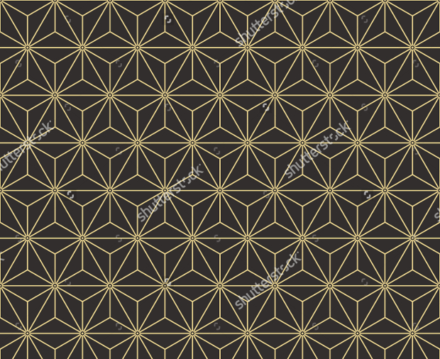 geometric star pattern