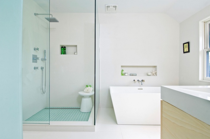 bathroom shower floor design