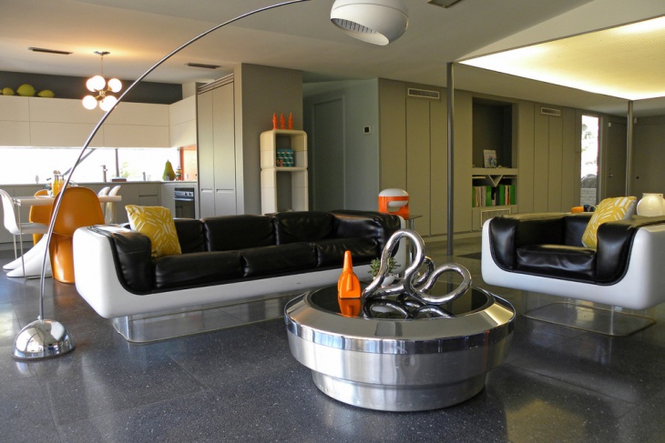 granite floor design for living room