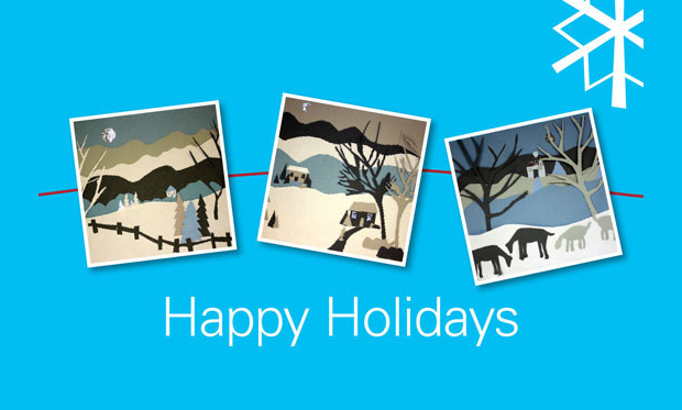 Happy Holiday Card Design