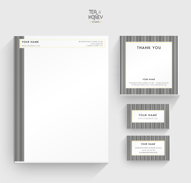 small business stationery design 