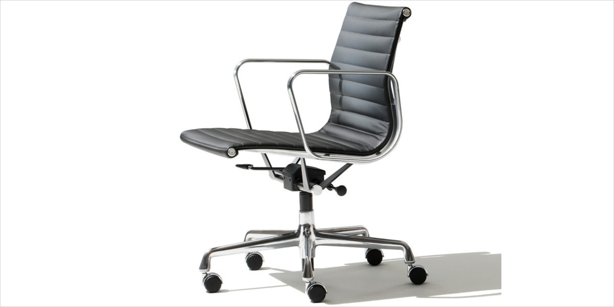eames aluminum management chair