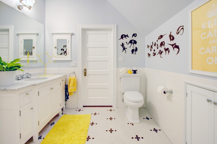 kids bathroom tiles design